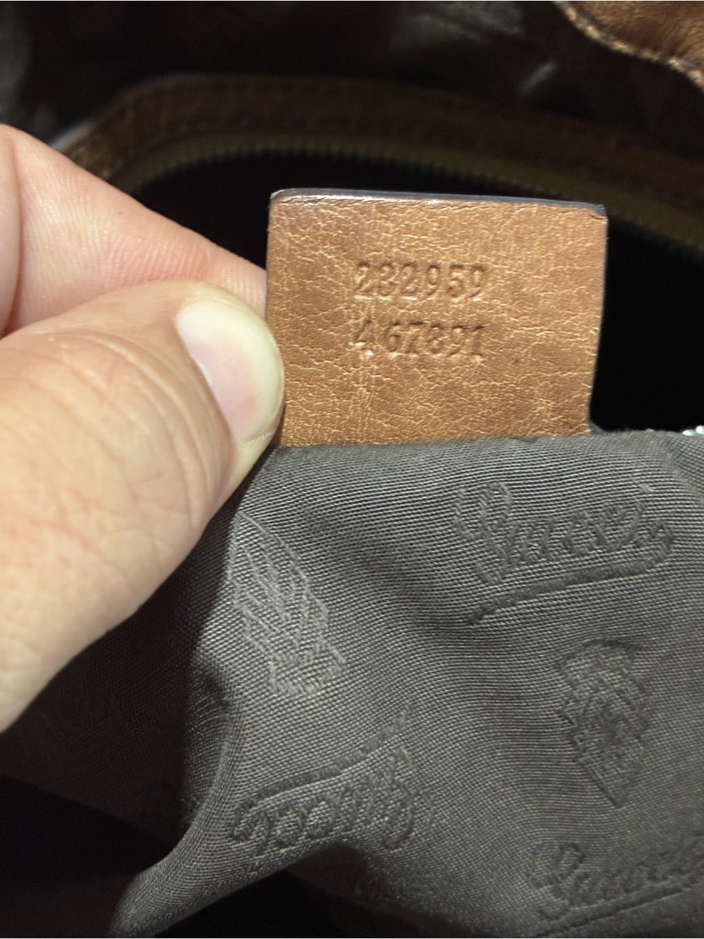 Gucci Authentic Leather Tote 10 1/2“ x 17“ - Picture 6 of 13